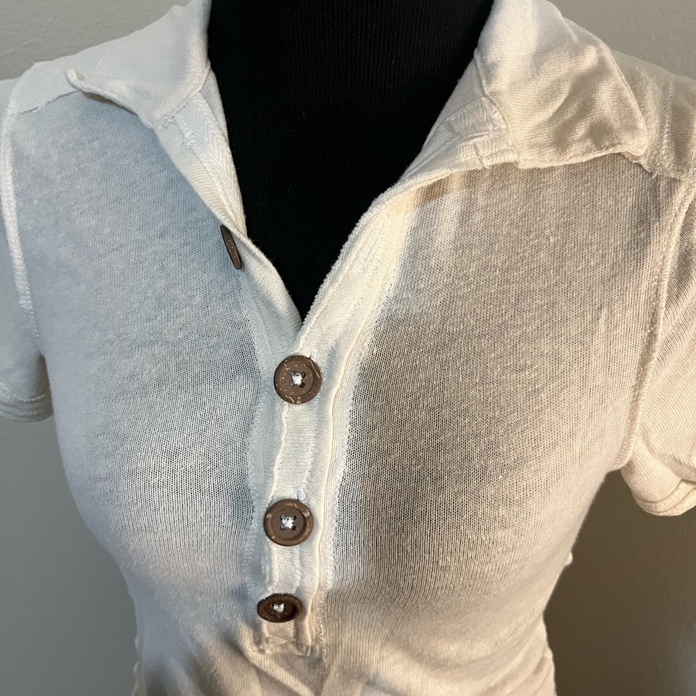 Free People White Top